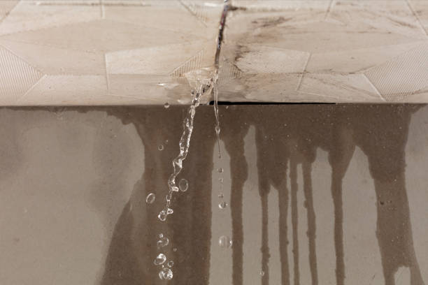 Professional Water Damage Restoration technician working in Spring Valley, OH